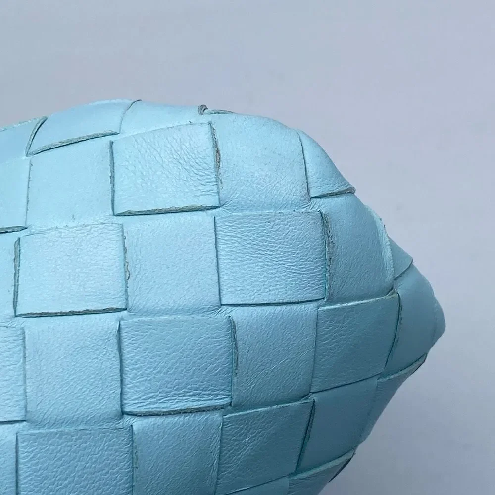 Bottega Veneta Pouch Mini Intrecciato leather clutch